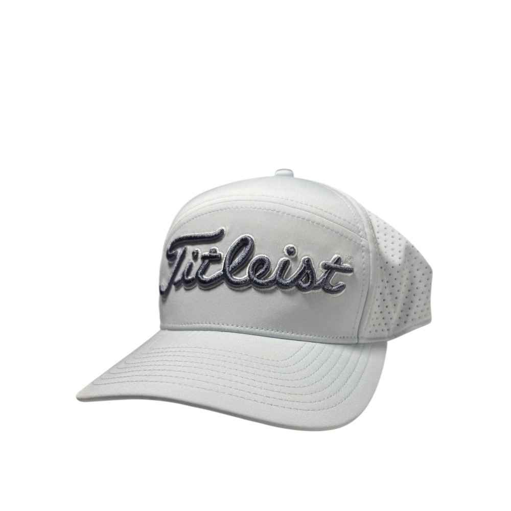 TITLEIST Golf Sports Cap Breathable Casual Hat Adjustable Light Gray- Unisex